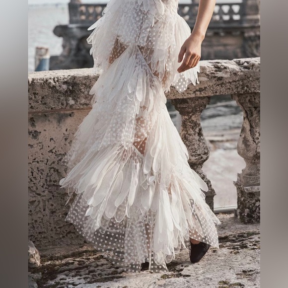 Zimmermann Dresses Zimmermann Rhythmic Fluted Gown Poshmark